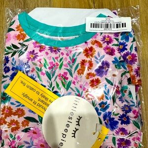 Little Sleepies Sweet Pea Floral Two Piece Set